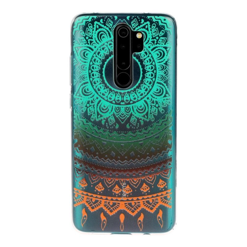 Skal för Xiaomi Redmi Note 8 Pro Transparent Färgglad Mandala