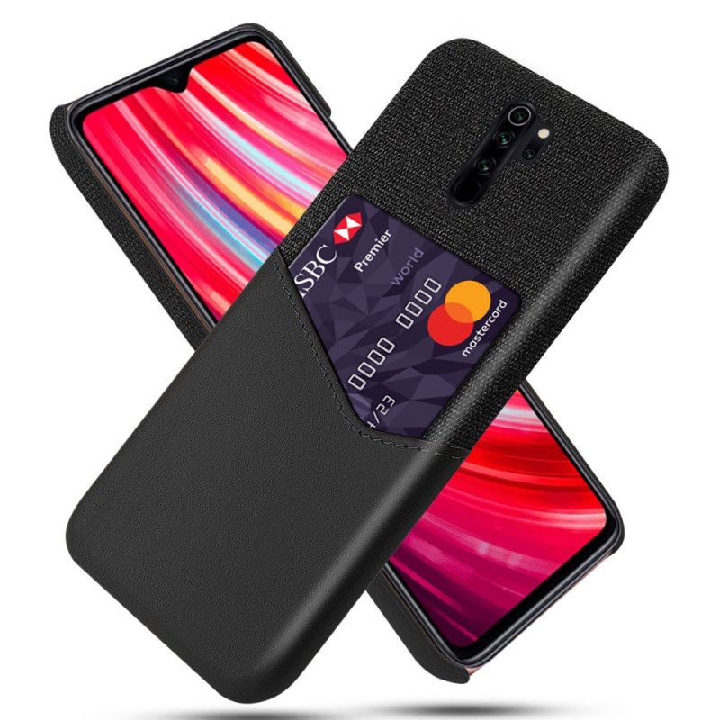 Skal Xiaomi Redmi Note 8 Pro Svart Ksq-Korthållare