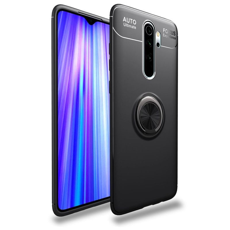 Skal Xiaomi Redmi Note 8 Pro Svart Mobilskal Roterande Ring