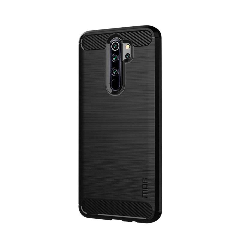 Skal Xiaomi Redmi Note 8 Pro Svart Mofi Borstat Kolfiber