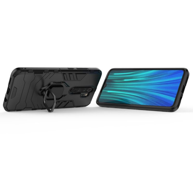 Skal Xiaomi Redmi Note 8 Pro Svart Resistent Ring