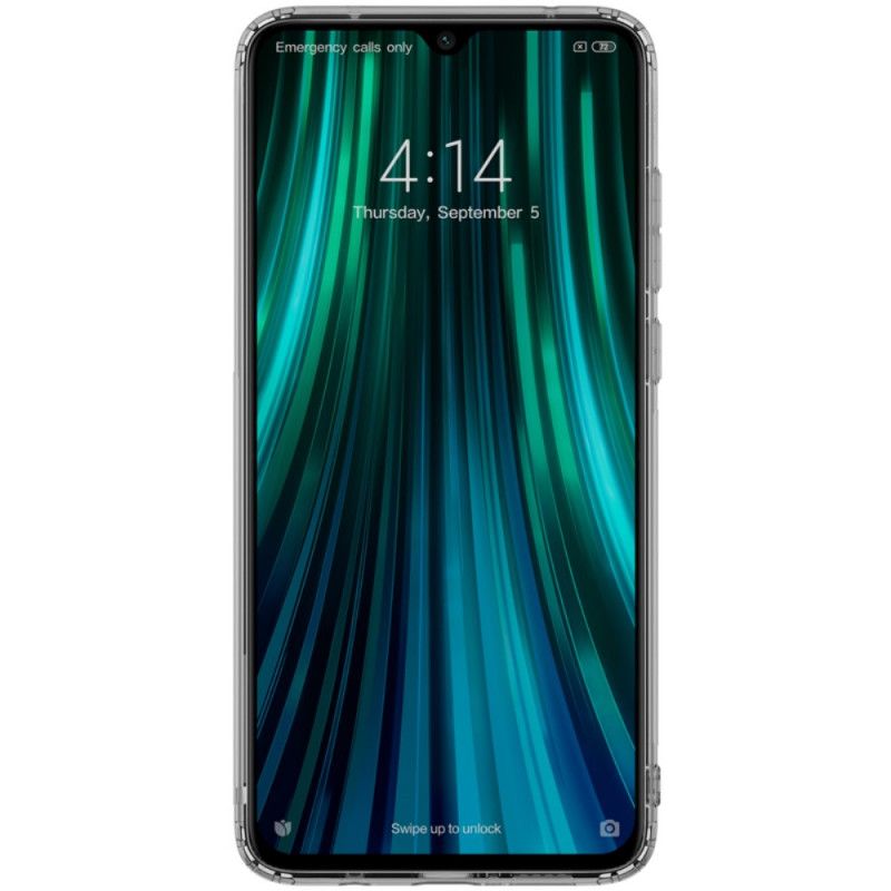 Skal Xiaomi Redmi Note 8 Pro Vit Transparent Nillkin