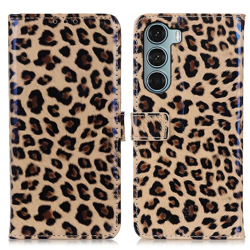 Fodral Moto G200 5g Leopard