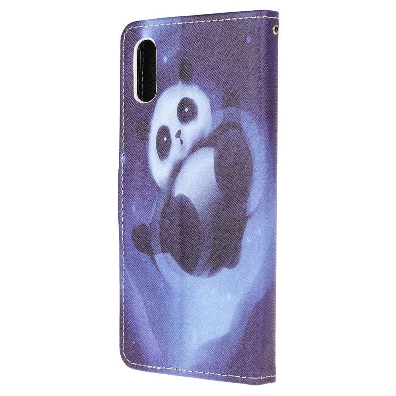 Fodral för Xiaomi Redmi 9A Pandautrymme Med Rem