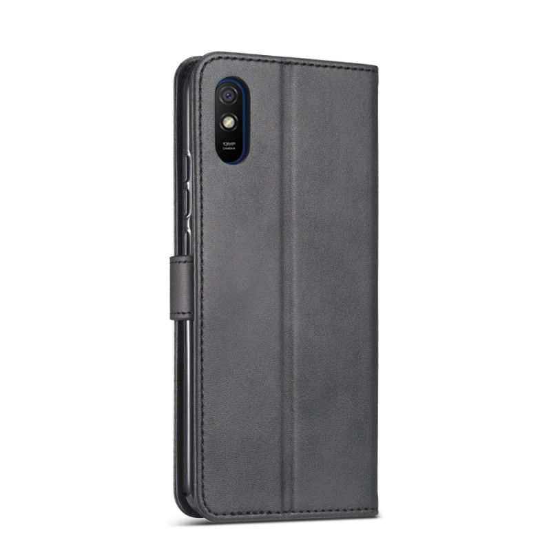 Fodral för Xiaomi Redmi 9A Svart Lc.Imeeke Lädereffekt