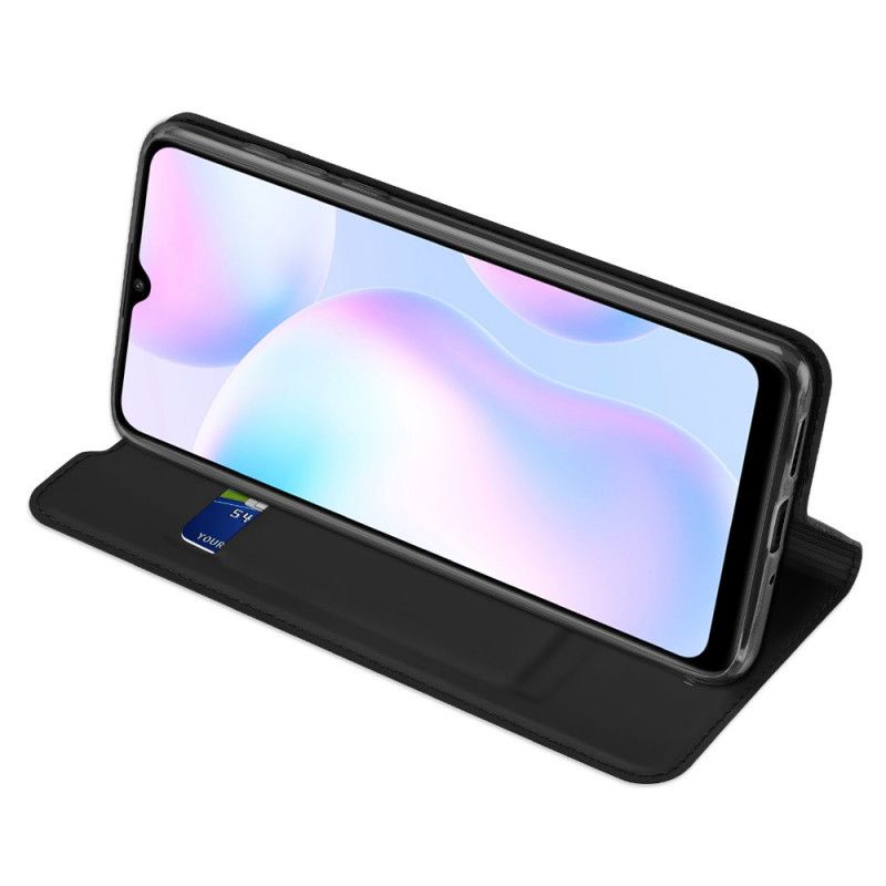 Folio-fodral Xiaomi Redmi 9A Svart Pro Dux Ducis Hud