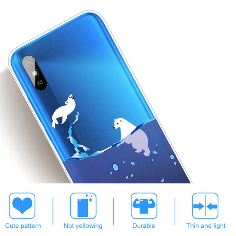 Skal för Xiaomi Redmi 9A Havsspel