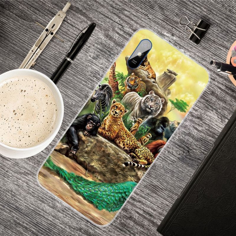 Skal för Xiaomi Redmi 9A Safaridjur