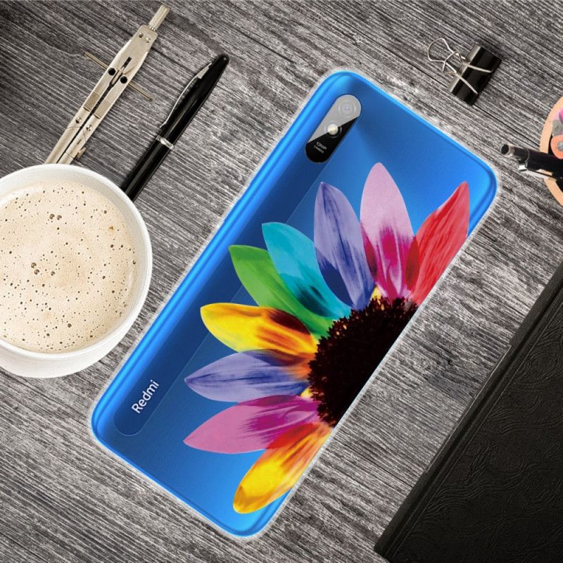 Skal Xiaomi Redmi 9A Färgad Blomma