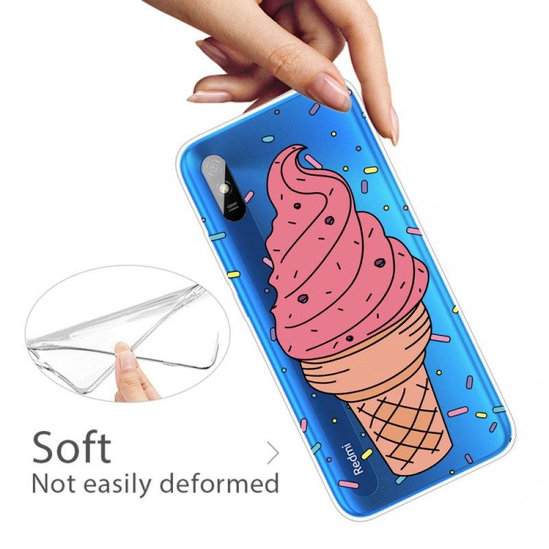 Skal Xiaomi Redmi 9A Mobilskal Glass