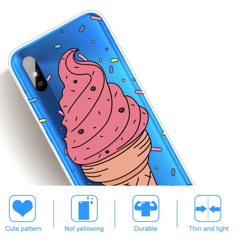 Skal Xiaomi Redmi 9A Mobilskal Glass