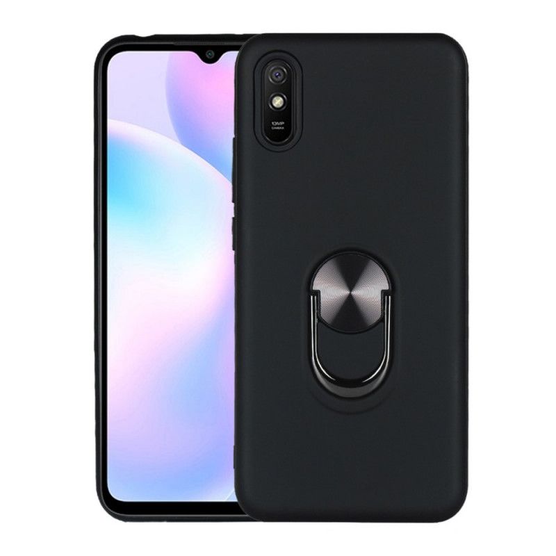 Skal Xiaomi Redmi 9A Svart Avtagbar Med Stödring