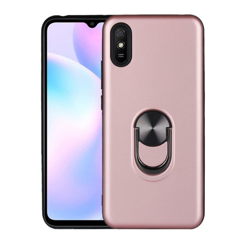 Skal Xiaomi Redmi 9A Svart Avtagbar Med Stödring