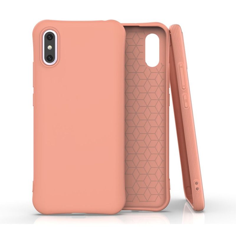 Skal Xiaomi Redmi 9A Svart Flexibel Mattsilikon