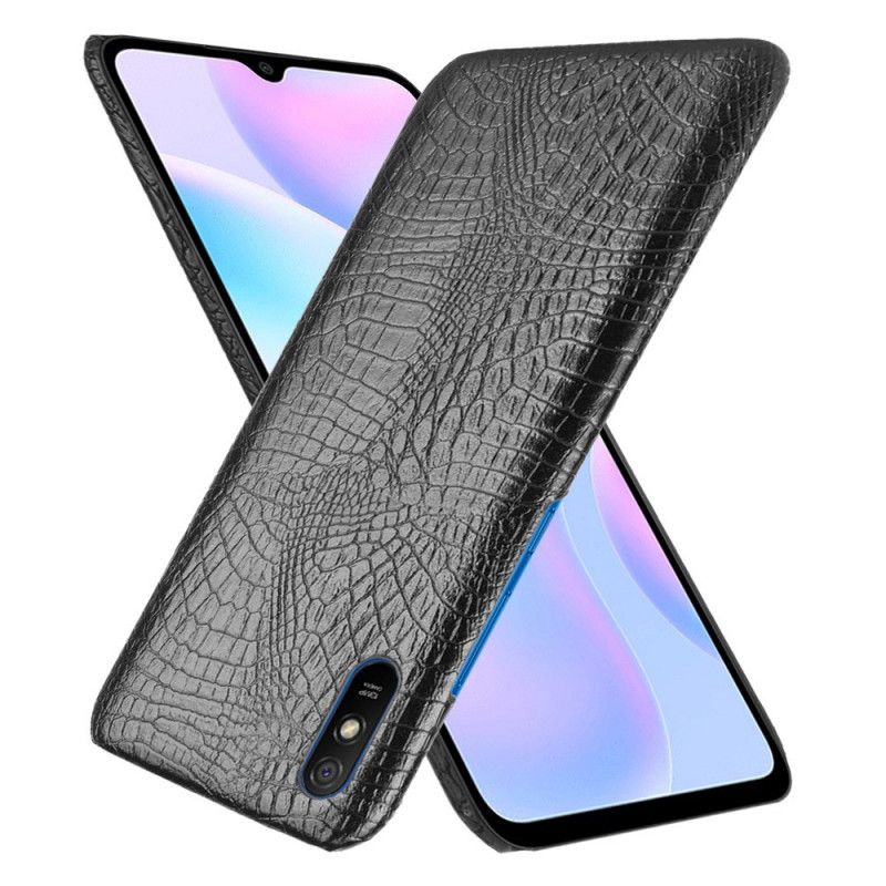 Skal Xiaomi Redmi 9A Svart Krokodilhudstil