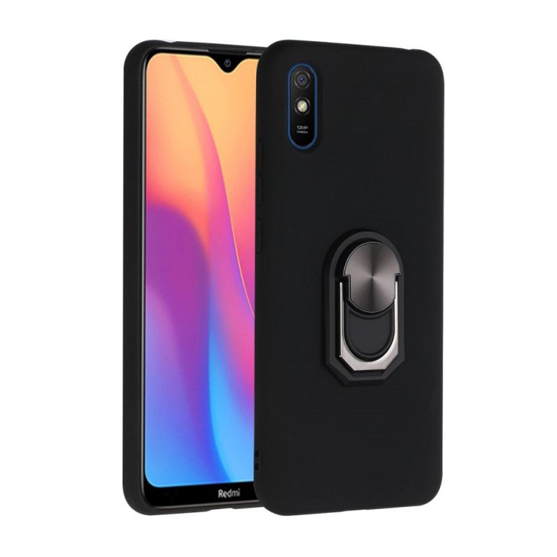 Skal Xiaomi Redmi 9A Svart Metalliserat Ringstöd