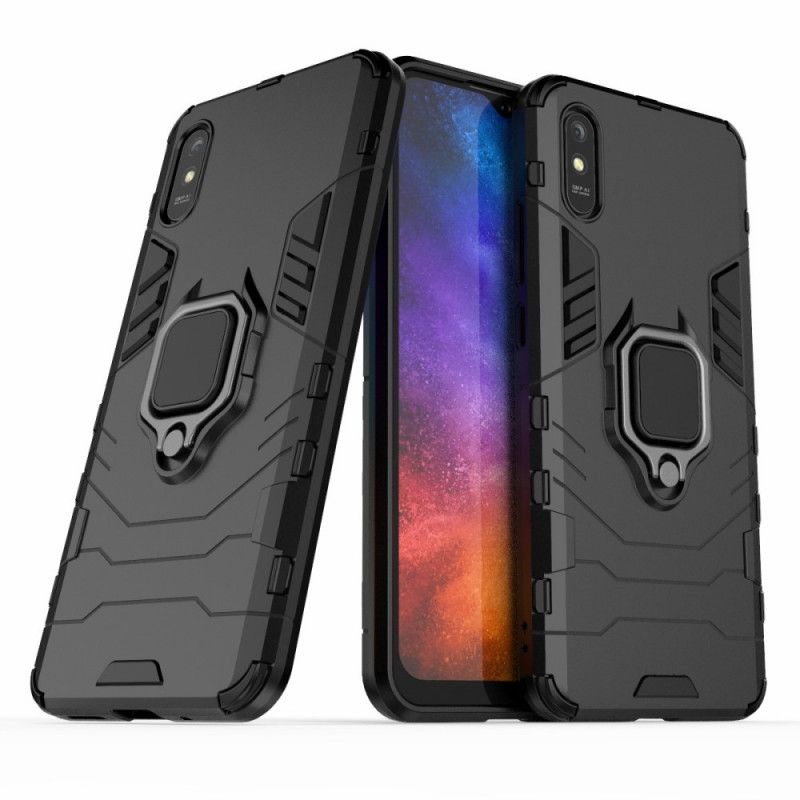 Skal Xiaomi Redmi 9A Svart Resistent Ring