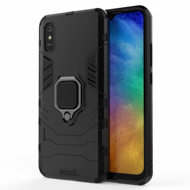 Skal Xiaomi Redmi 9A Svart Resistent Ring