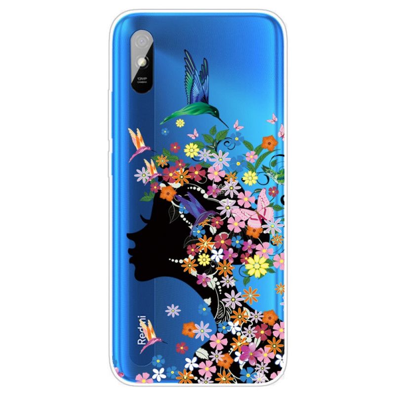 Skal Xiaomi Redmi 9A Vackert Blomhuvud