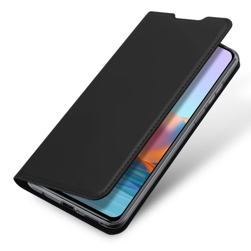 Folio-fodral Xiaomi Redmi Note 10 Pro Svart Pro Dux Ducis Hud