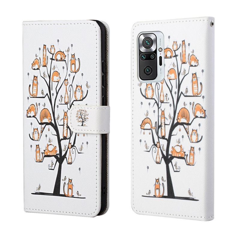 Skyddsfodral Xiaomi Redmi Note 10 Pro Funky Stringkatter