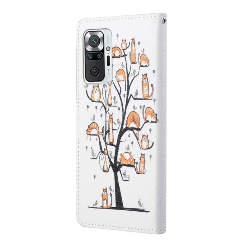 Skyddsfodral Xiaomi Redmi Note 10 Pro Funky Stringkatter