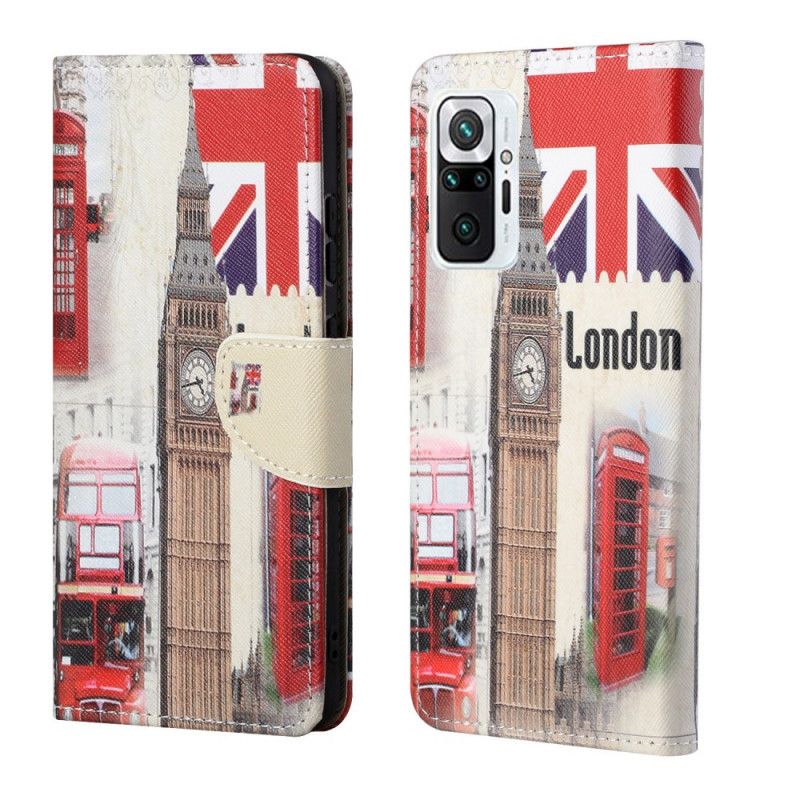 Skyddsfodral Xiaomi Redmi Note 10 Pro London Liv