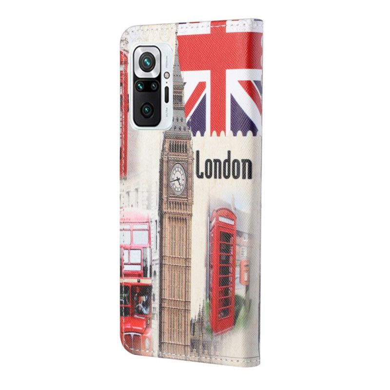 Skyddsfodral Xiaomi Redmi Note 10 Pro London Liv