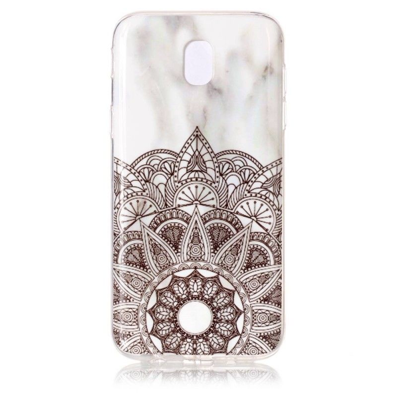 Skal Samsung Galaxy J5 2017 Marmorerad Mandala