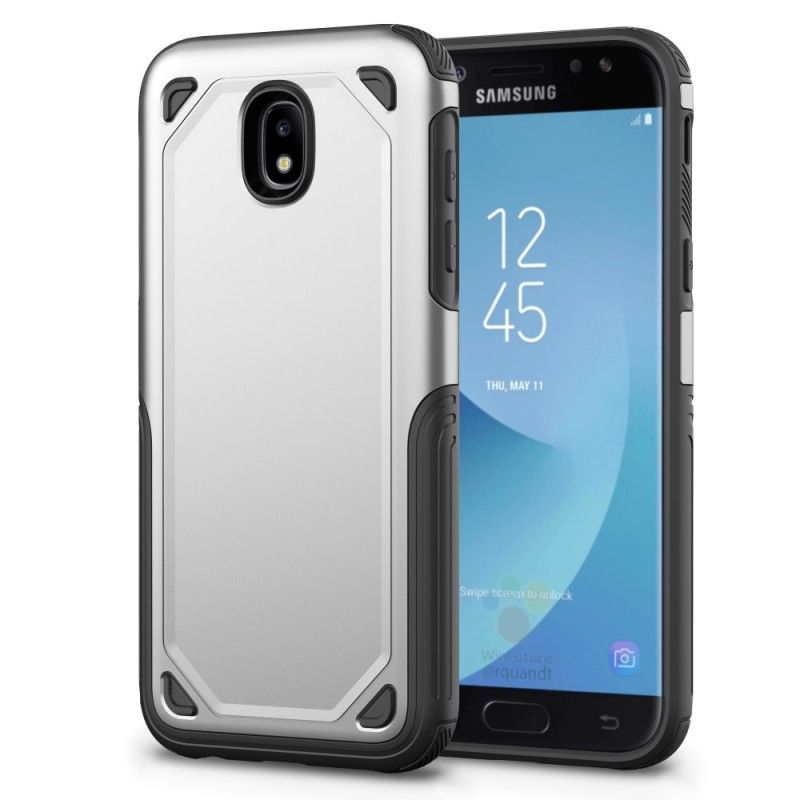 Skal Samsung Galaxy J5 2017 Svart Premium Metalleffekt