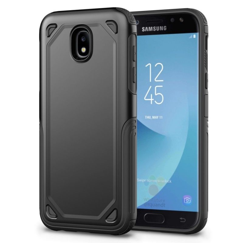 Skal Samsung Galaxy J5 2017 Svart Premium Metalleffekt