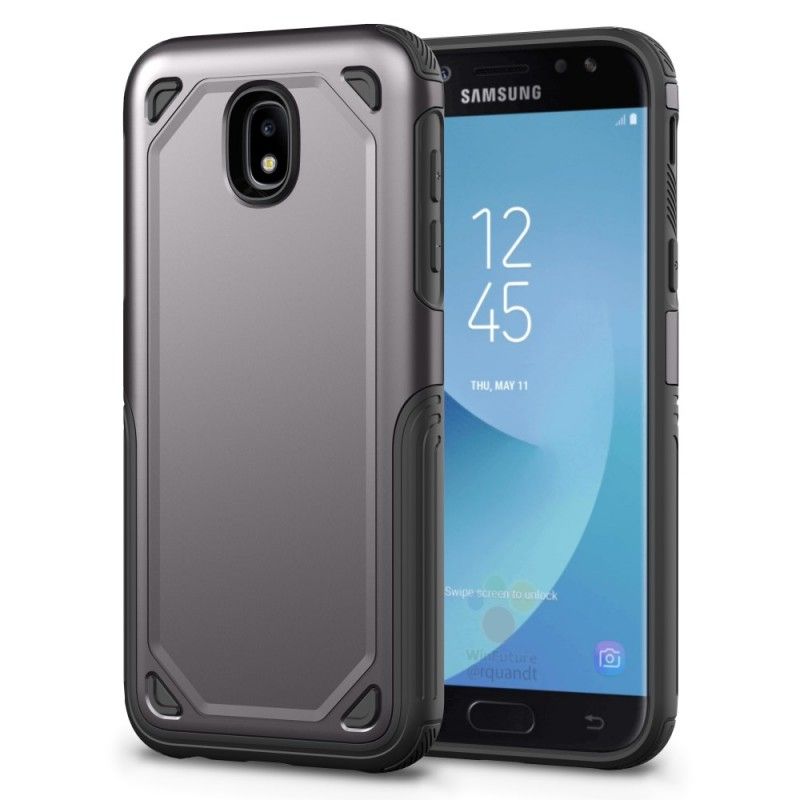 Skal Samsung Galaxy J5 2017 Svart Premium Metalleffekt