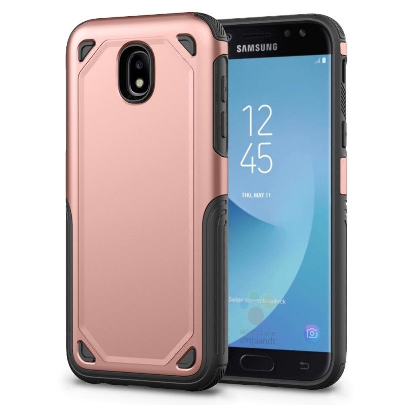 Skal Samsung Galaxy J5 2017 Svart Premium Metalleffekt