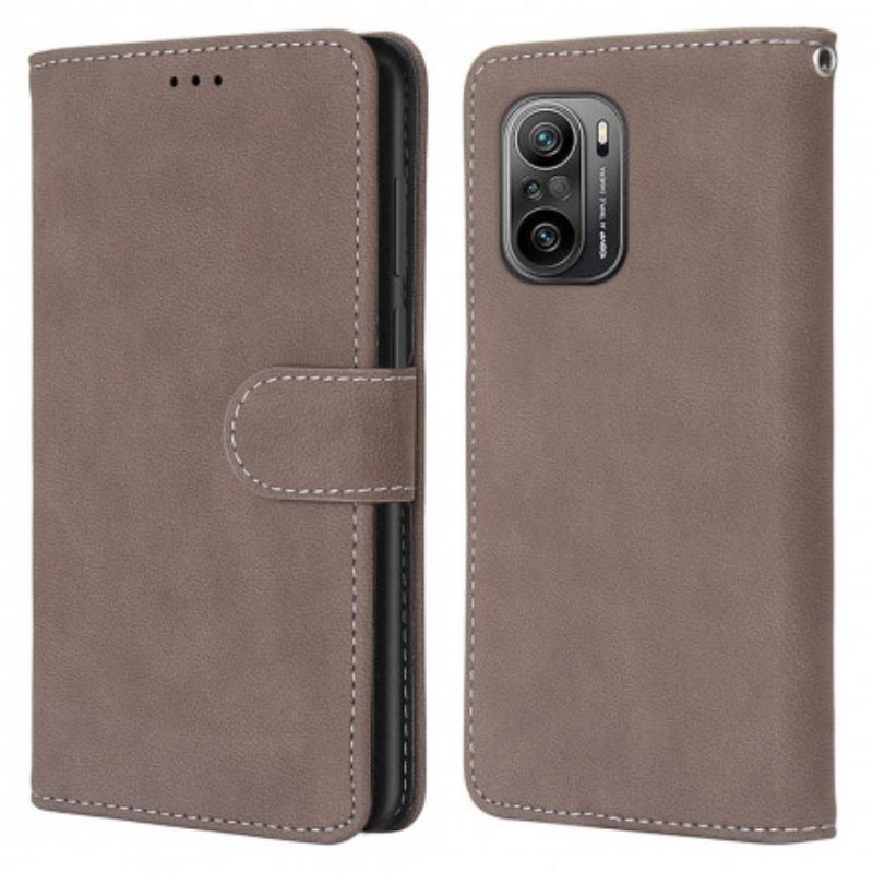 Fodral Xiaomi Mi 11i 5g / Poco F3 Style Leather Vintage Couture