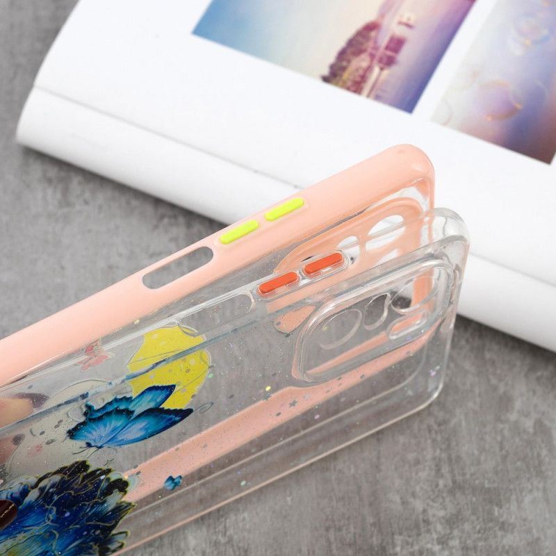 Skal Xiaomi Mi 11i 5g / Poco F3 Floral Butterfly Hybrid