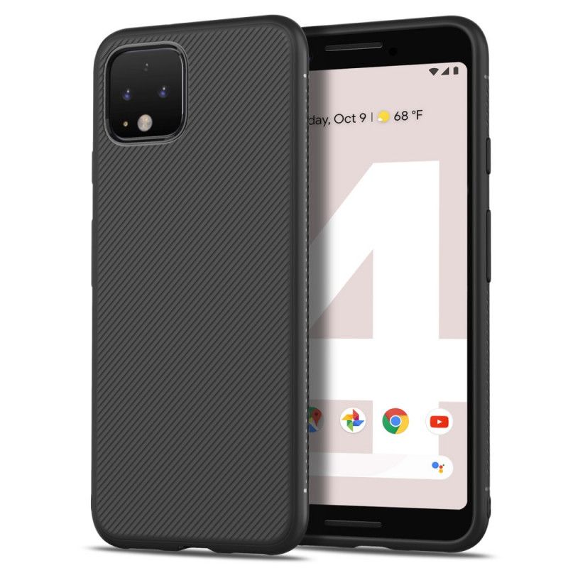 Skal för Google Pixel 4 XL Mörkblå Jazzserie Twill