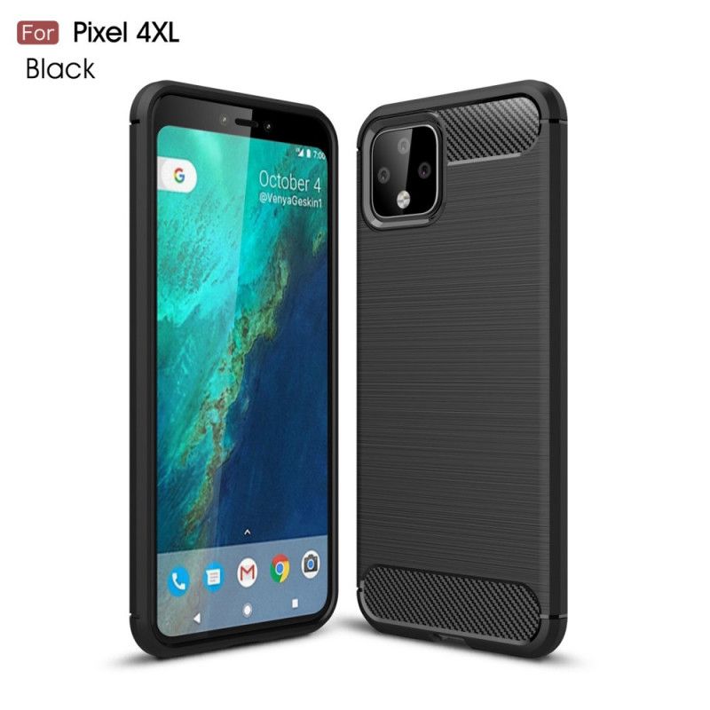 Skal Google Pixel 4 XL Svart Borstad Kolfiber