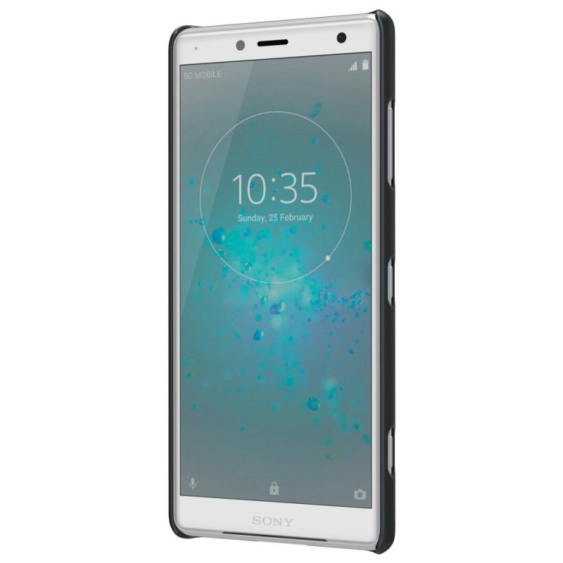 Skal Sony Xperia XZ2 Compact Röd Mobilskal Stel Frostad Nillkin