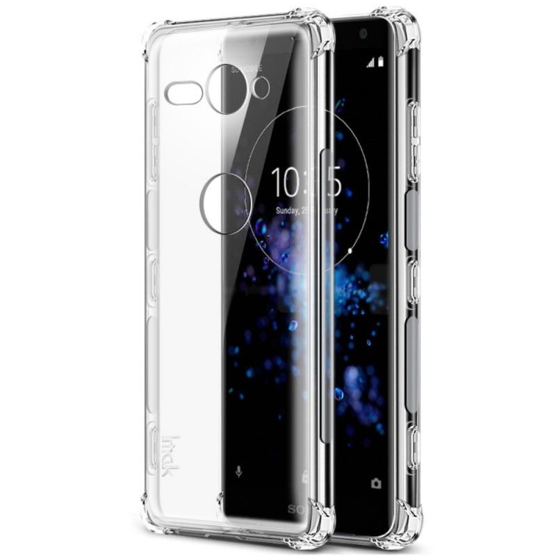 Skal Sony Xperia XZ2 Compact Transparent Silkeserie