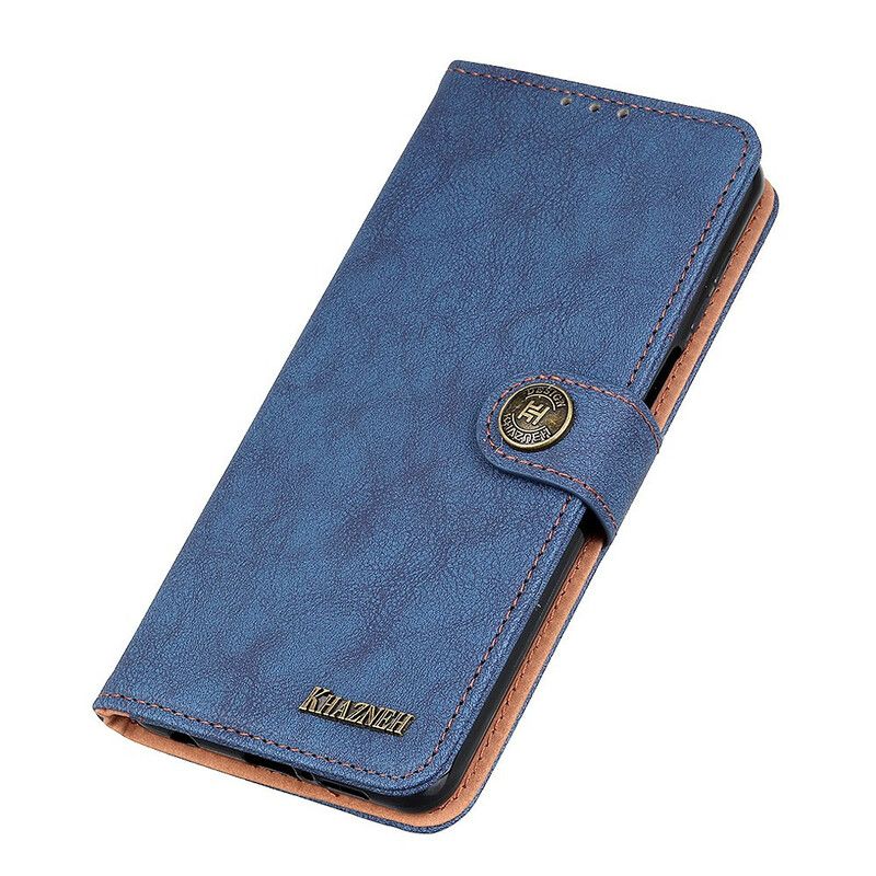 Fodral Oneplus Nord 2 5g Faux Leather Split Retro Khazneh