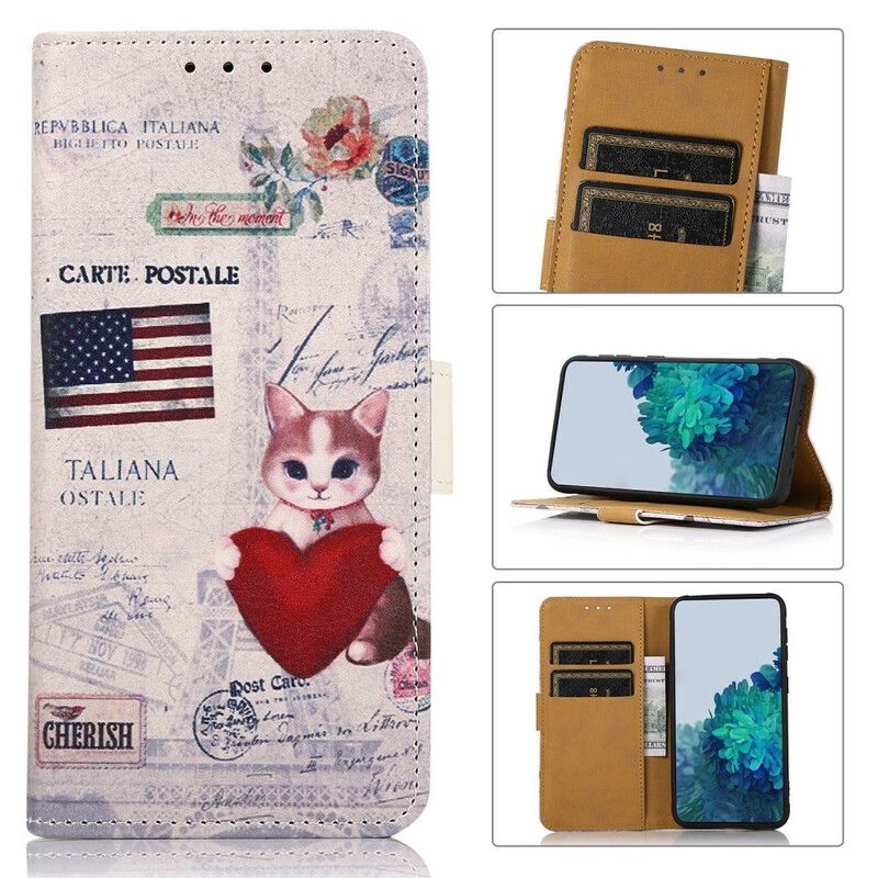 Fodral Oneplus Nord 2 5g Traveller Cat