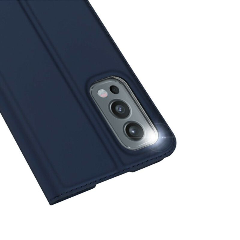 Folio-fodral För Oneplus Nord 2 5g Skin Pro Series Dux Ducis