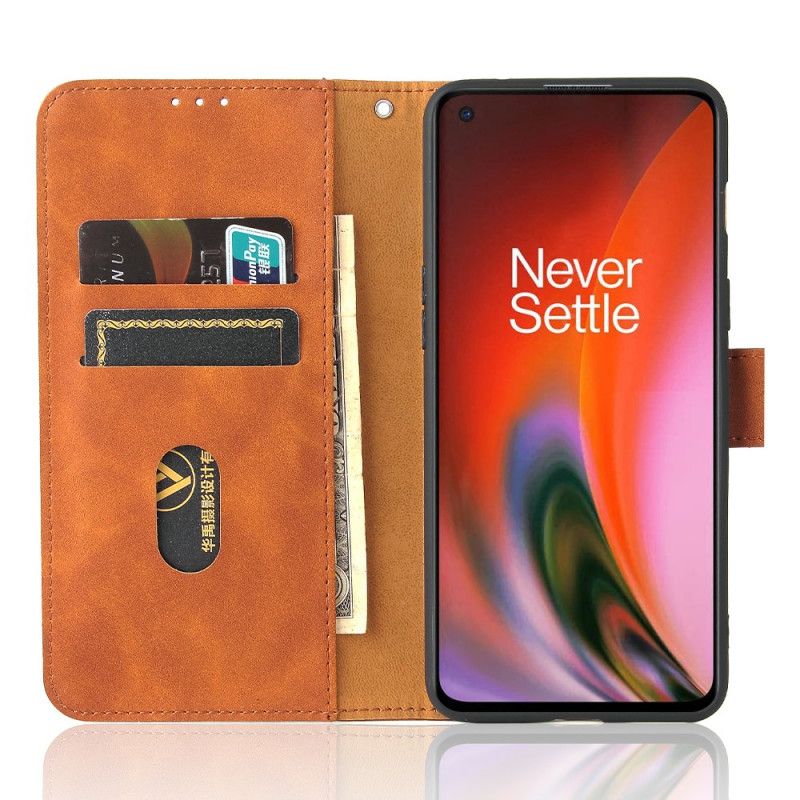 Läderskal Fodral Oneplus Nord 2 5g Skin-touch