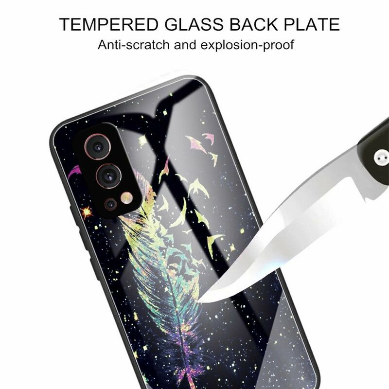 Skal Oneplus Nord 2 5g Fjäderhärdat Glas