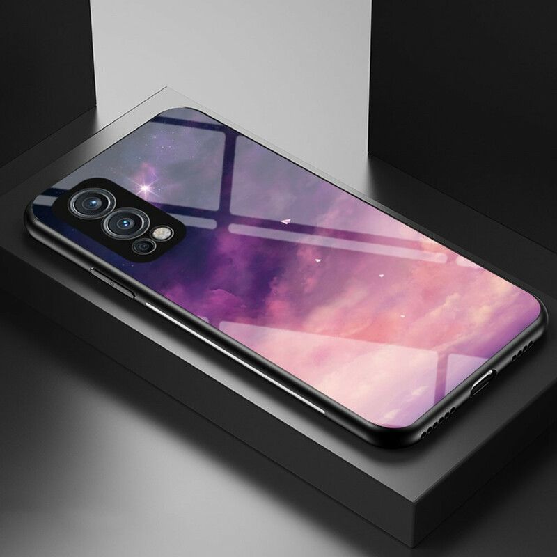 Skal Oneplus Nord 2 5g Telefonfodral Skönhet Härdat Glas