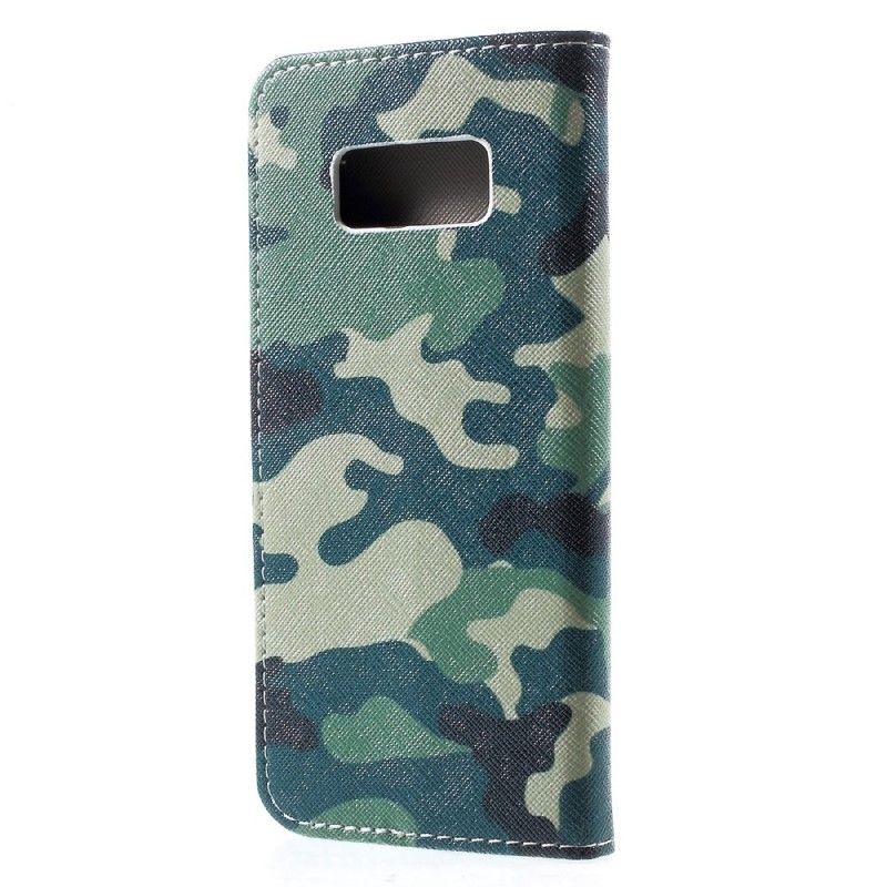 Fodral för Samsung Galaxy S8 Militär Kamouflage