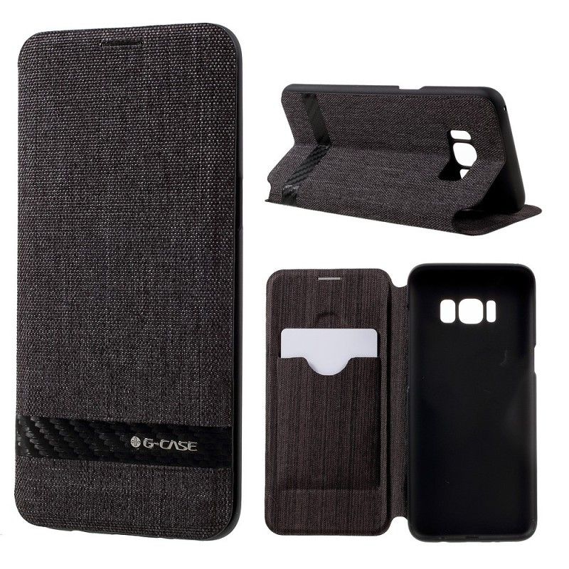 Folio-fodral Samsung Galaxy S8 Svart Duk