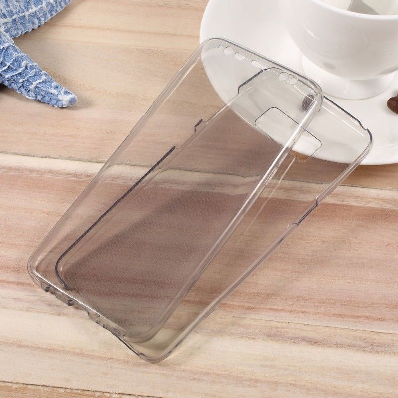 Främre Och Bakre Skal Samsung Galaxy S8 Transparent