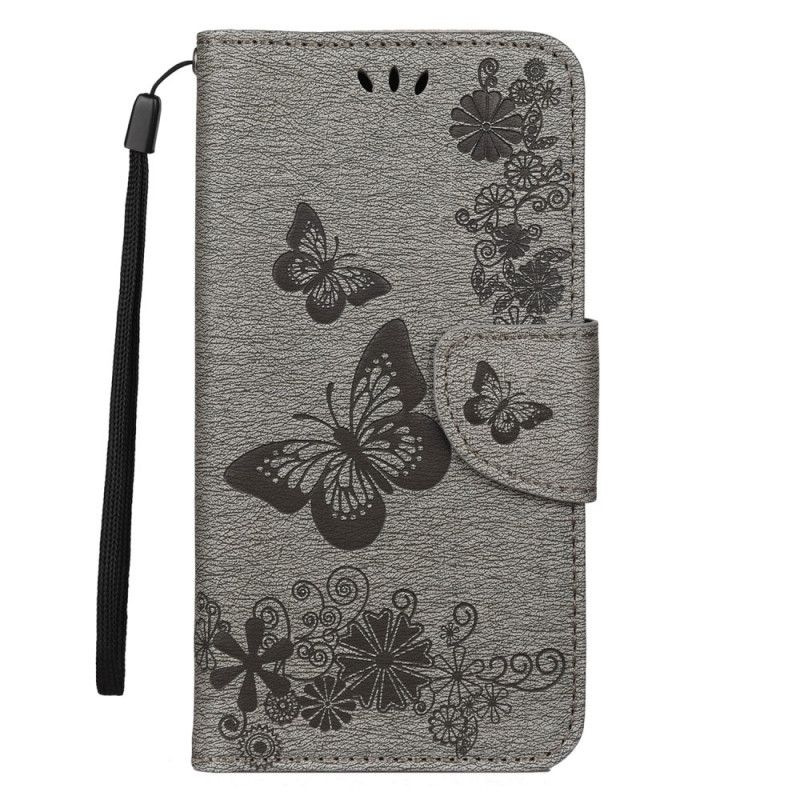 Fodral iPhone 11 Pro Svart Fantastiska Remfjärilar