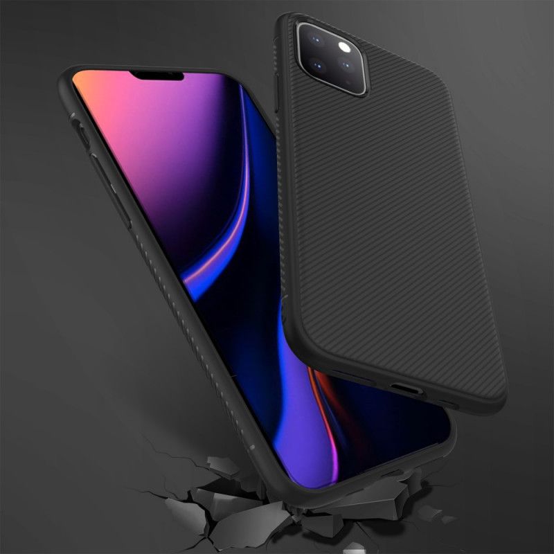 Skal för iPhone 11 Pro Svart Jazzserie Twill